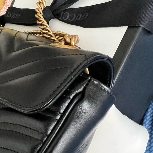 🚫SOLD🚫 Gucci GG Marmont small matelassé shoulder bag - Picture 7 of 12